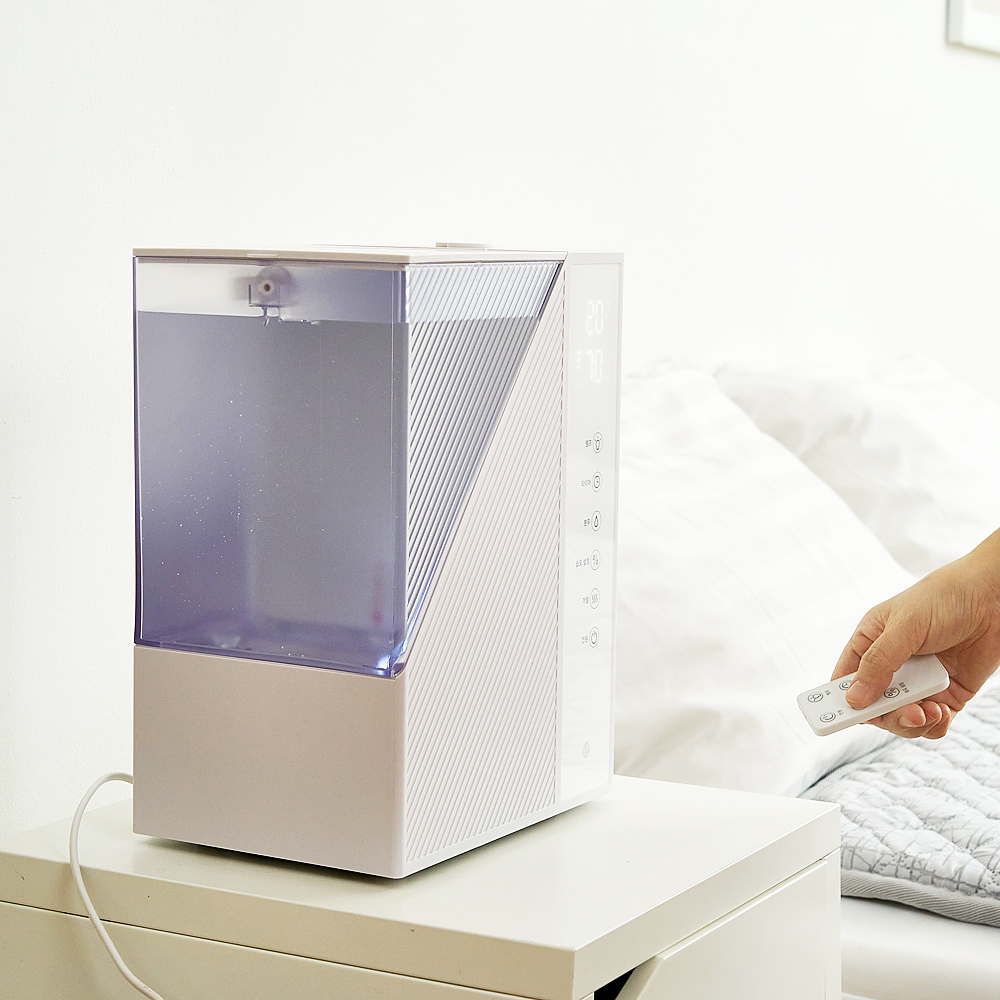 에코제트 웜 가습기 간편 통세척 5리터 대용량 밤샘가습 가열