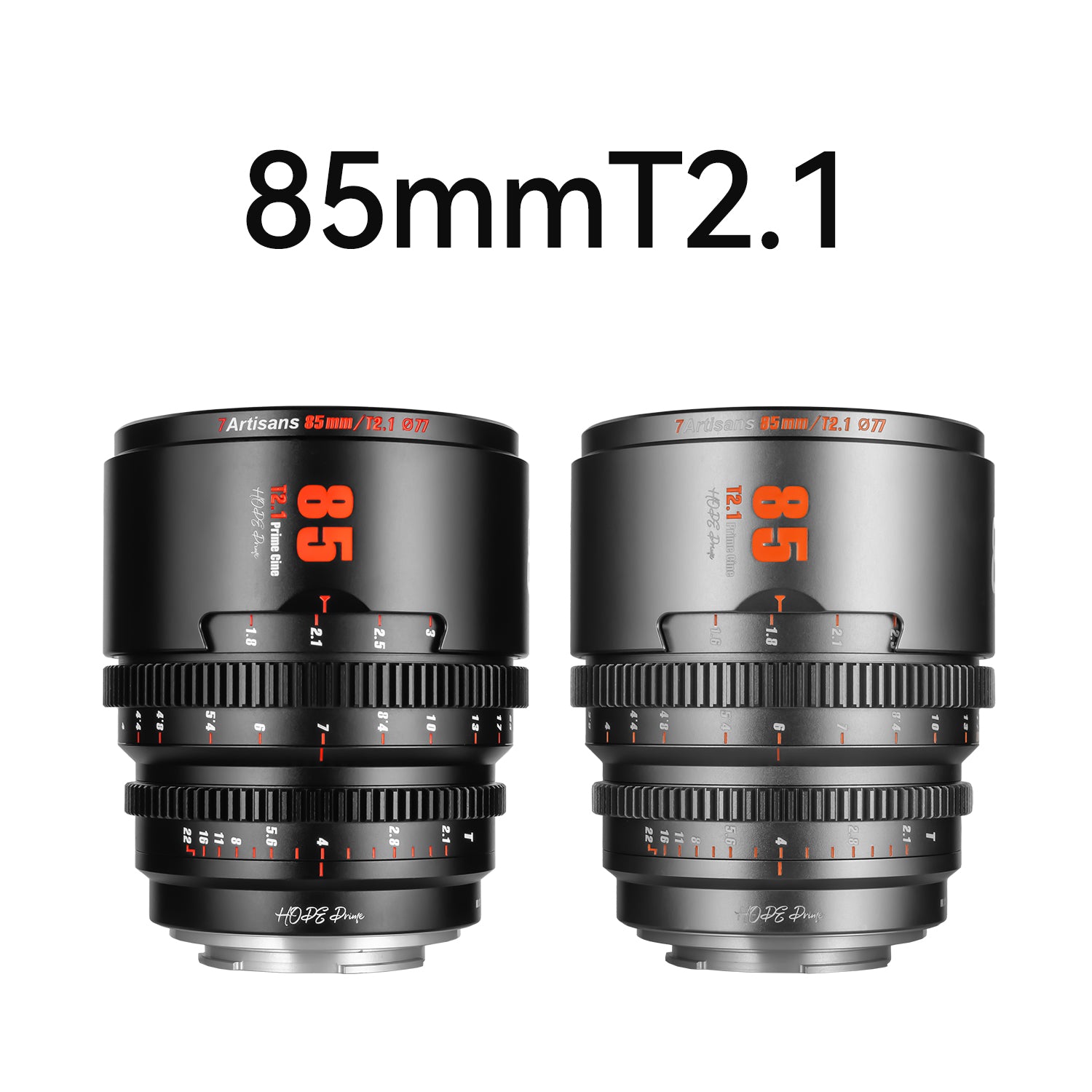 7장인 85mm T2.1 대구경 시네마 렌즈 7artisans - 상세 이미지 5