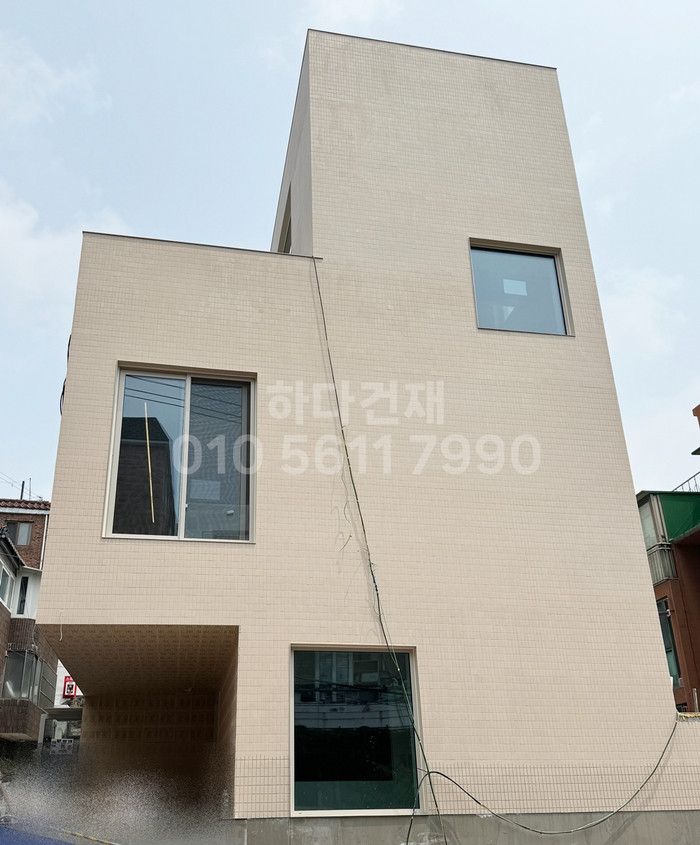 아이콧료와 안센트타일 505 가로결 시공사례 / 하다건재 아이코트료와 ICOTRYOWA 일본타일