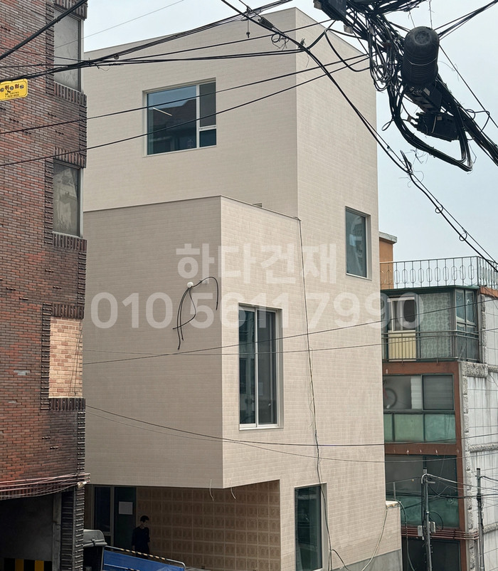 아이콧료와 안센트타일 505 가로결 시공사례 / 하다건재 아이코트료와 ICOTRYOWA 일본타일