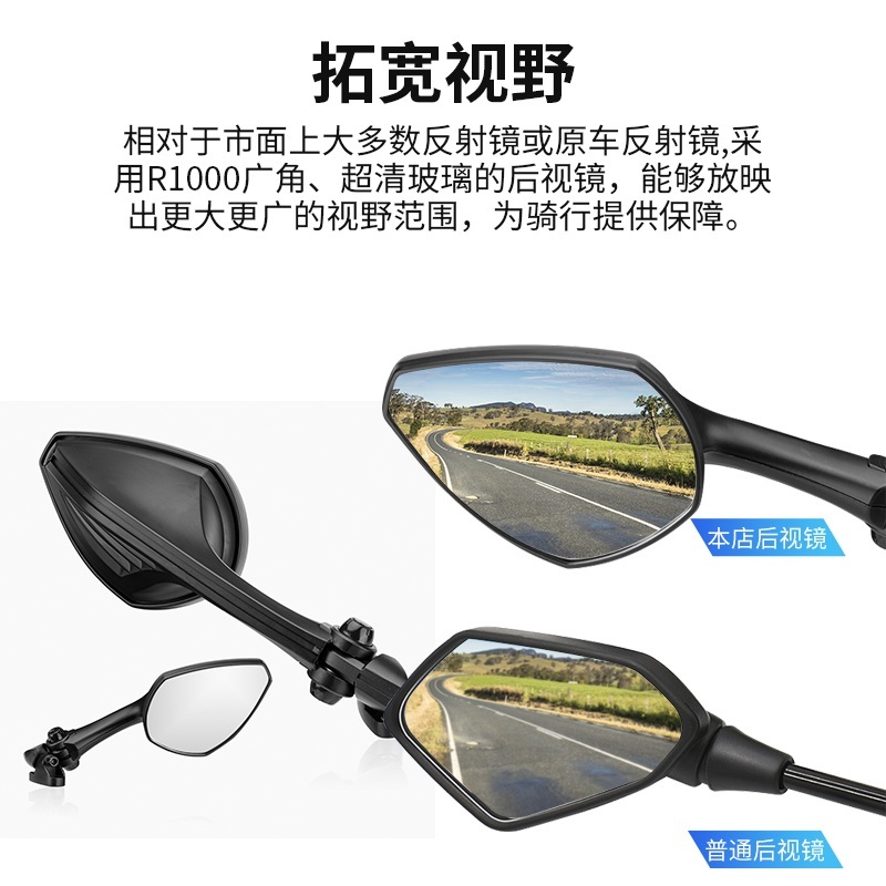 스즈키 오토바이 백미러 사이드미러 gsx250r 450SR CBR400r/650r - 상세 이미지 3