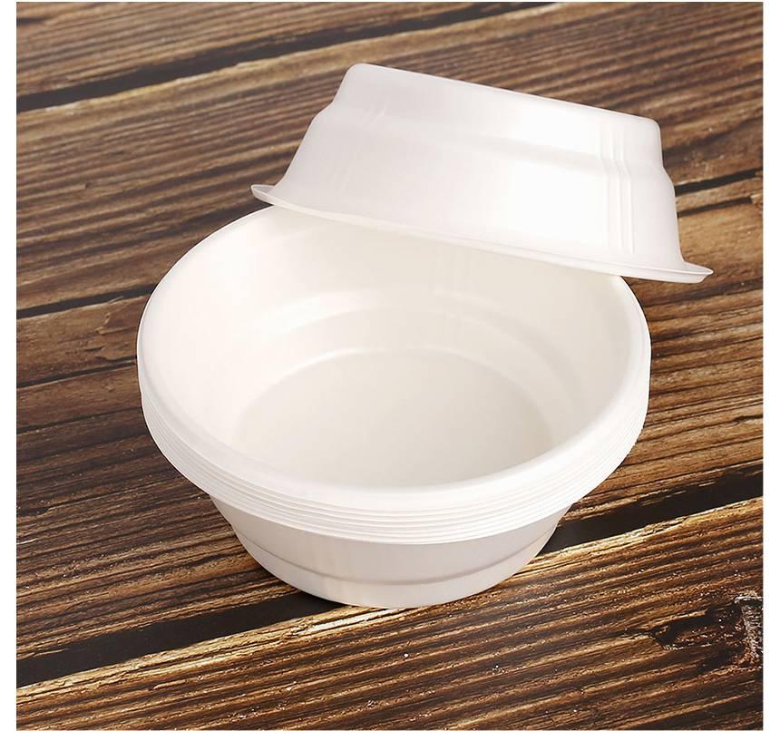 14cm 일회용 떡볶이 그릇 1회용 밥그릇 일회용 국그릇 - 상세 이미지 5