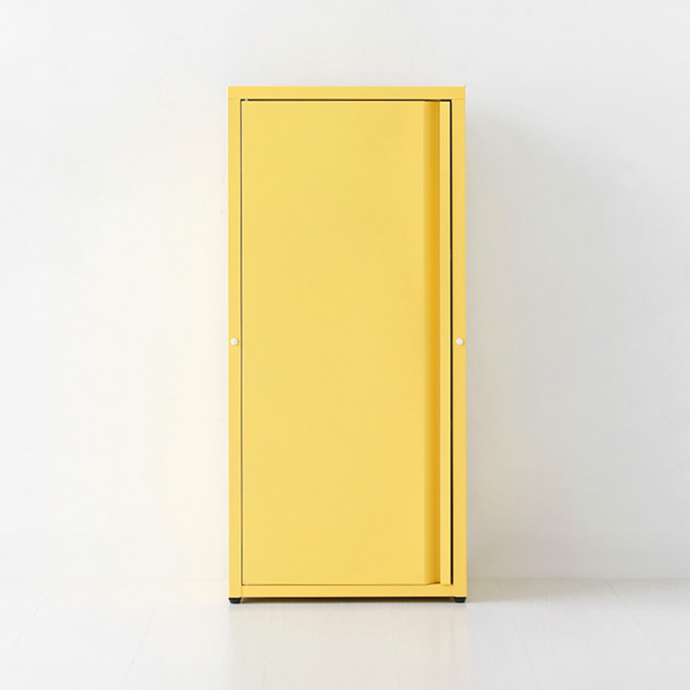 도미닉 캐비넷 1문 수납장 400x350x870mm, 1단, 브릭레드 8572.4398 - 상세 이미지 2