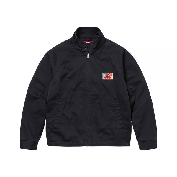 슈프림 x 토이 머신 해링턴 재킷 블랙 (24SS) : WinnerShop1