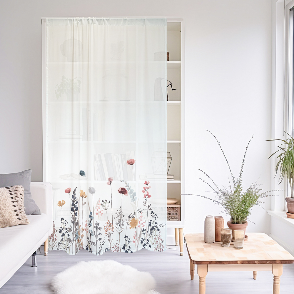 가림막 커튼 모던 바란스 패브릭 공간분리 가리개 현관 중문 주방 2size 문 거실 현관 벽