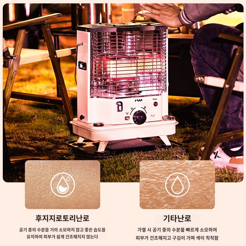 토지로 농촌 겨울 가정용 실내 난방 야외 캠핑 텐트 히터 연료 15236N851634 : 스해구대영