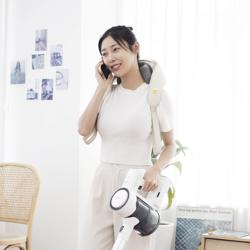 조셉드림 풀어드림 목 어깨 마사지기 안마기 승모근 마사지 포터블 무선 이미지 6