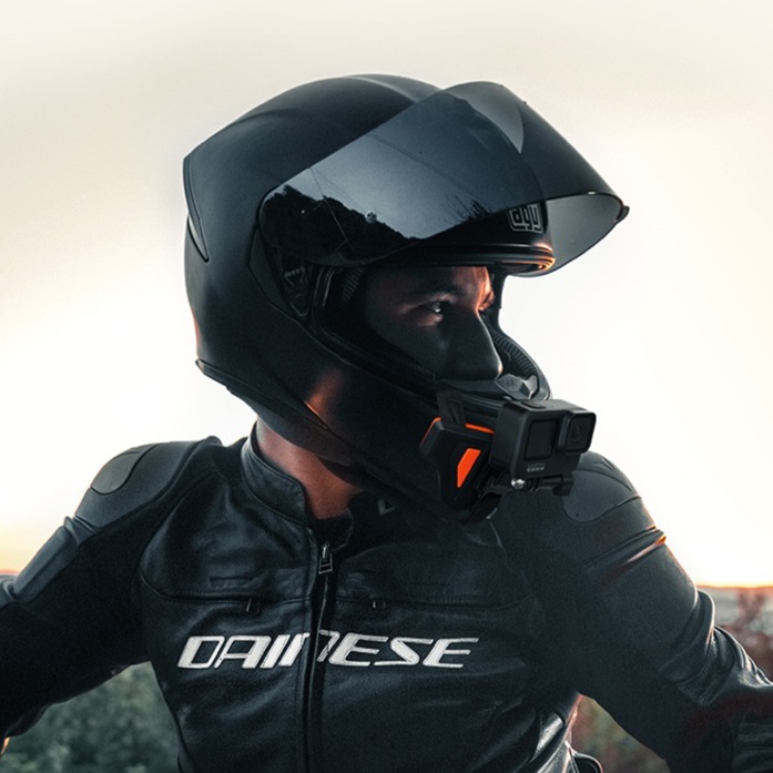 고프로 액션캠 헬멧 장착 브라켓 거치대 GoPro insta360 - 메인 이미지