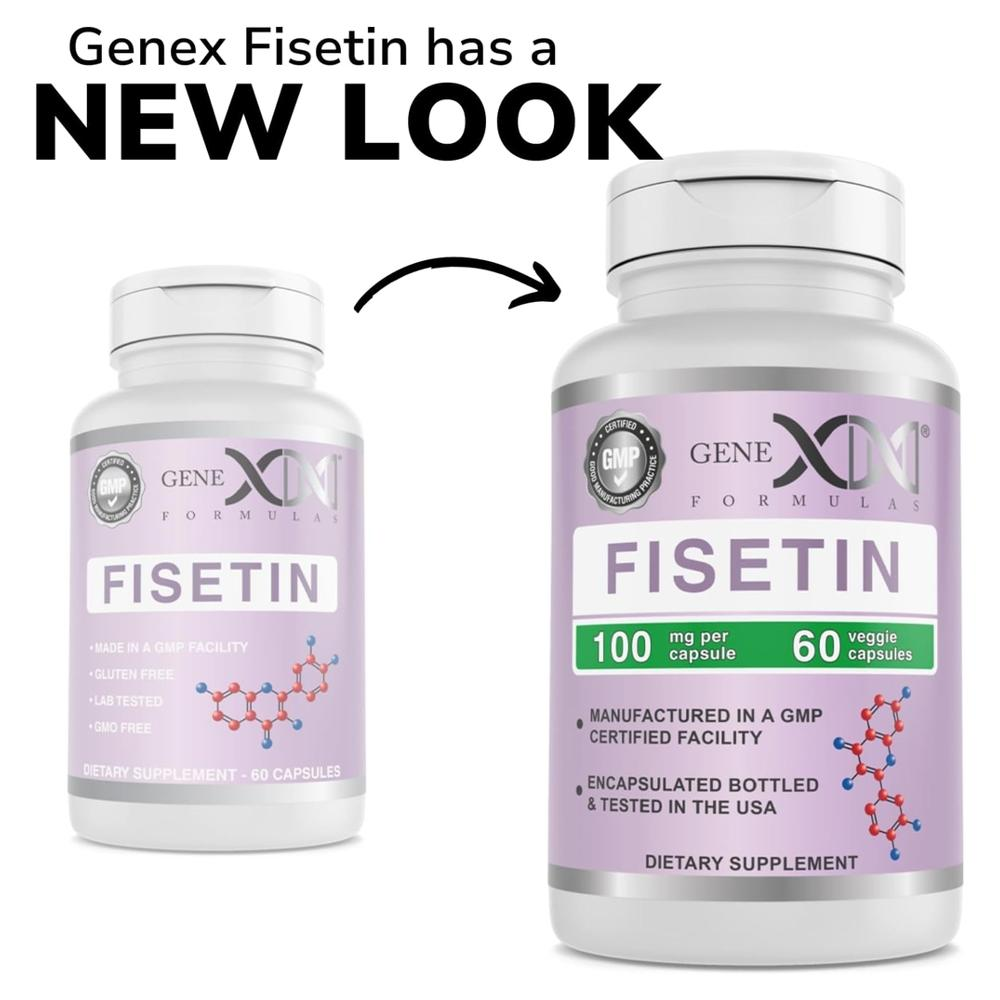 GENEX Fisetin 100mg 60캡슐 피세틴 - 상세 이미지 2