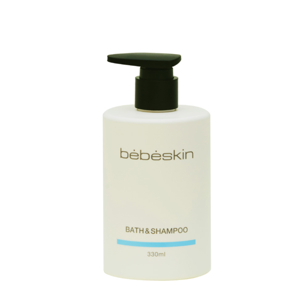 1+1 베베스킨 비건 아기 신생아 유아 올인원 약산성 바스 앤 샴푸 바디워시 330ml 2개 - 상세 이미지 4