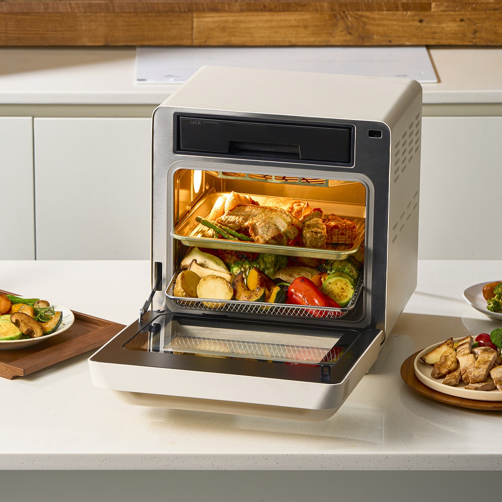 풀무원 스팀쿡 플러스 에어프라이어 15L AV15D11 (오트베이지)