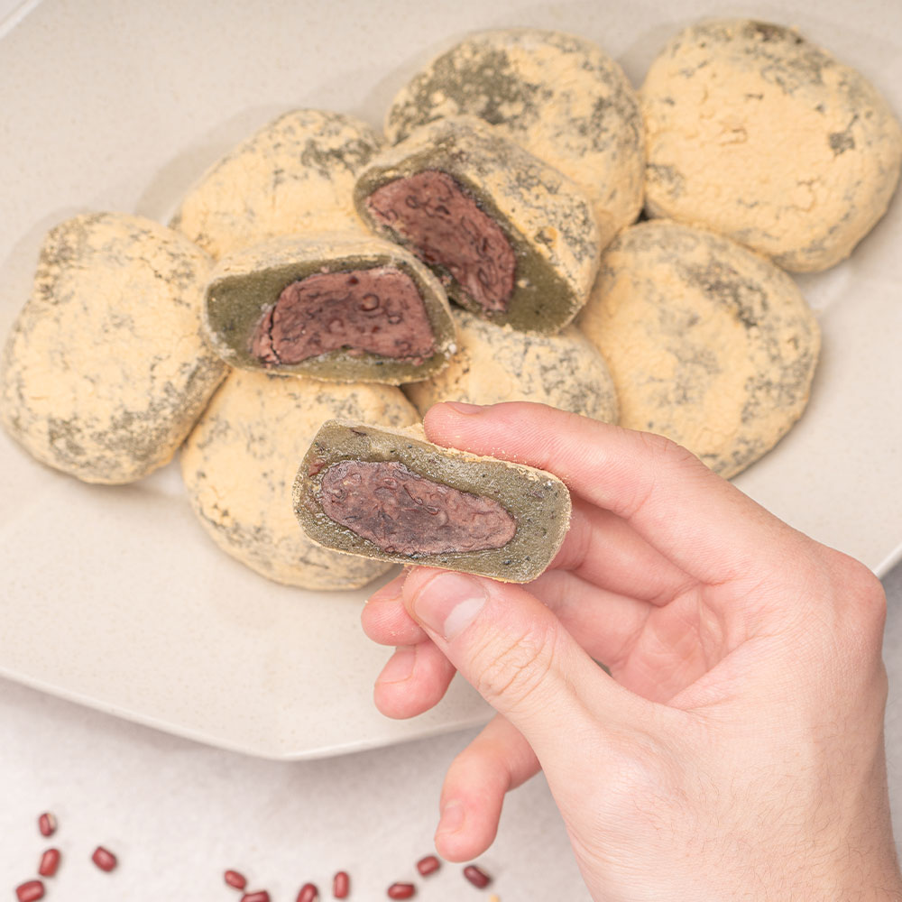 콩고물 쑥떡 호두찹쌀떡1상자(50g x 8봉) - 상세 이미지 3