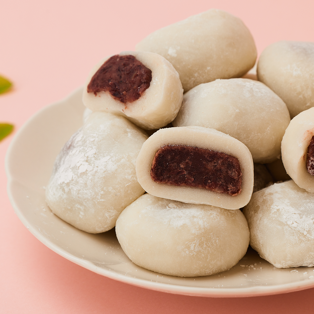 호두 찹쌀떡 1상자  50g x 8봉 - 상품 이미지