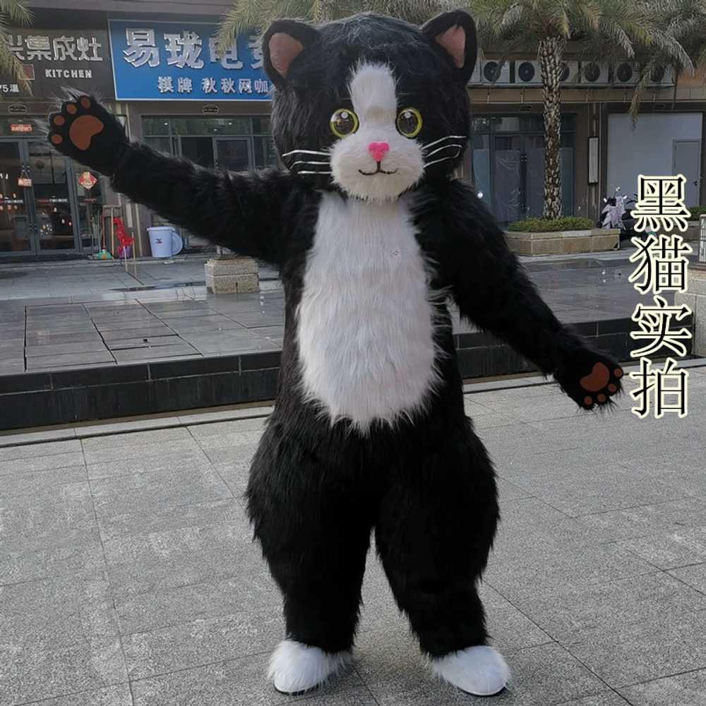 인형탈 전신 코스튬 선풍기달린 인형극 공연 동물옷 귀여운 고양이 - 상세 이미지 3