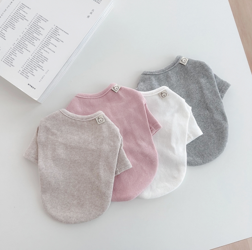 뚜담펫 베이직 순면 티셔츠 S-2XL 이미지 6