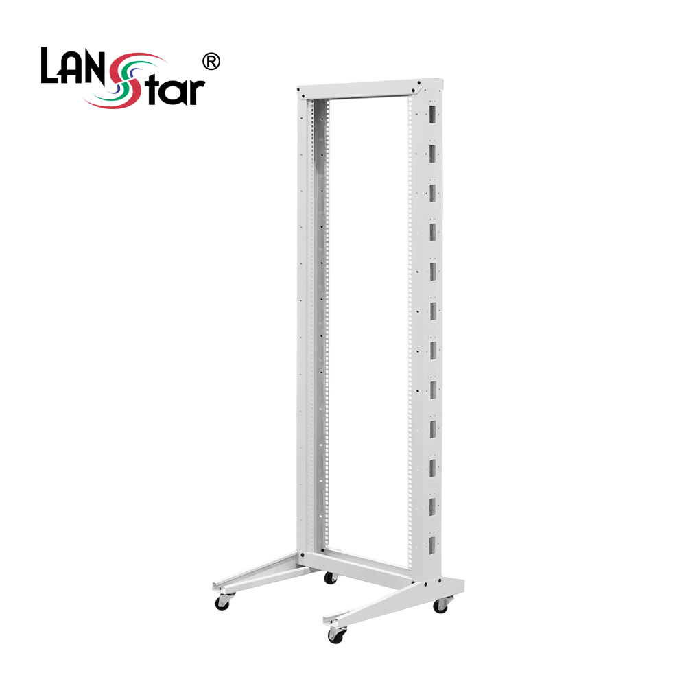 랜스타 오픈형 허브랙 19인치 랙케이스 통풍 과열방지 통신랙 (LS-1800HO) - 상세 이미지 3