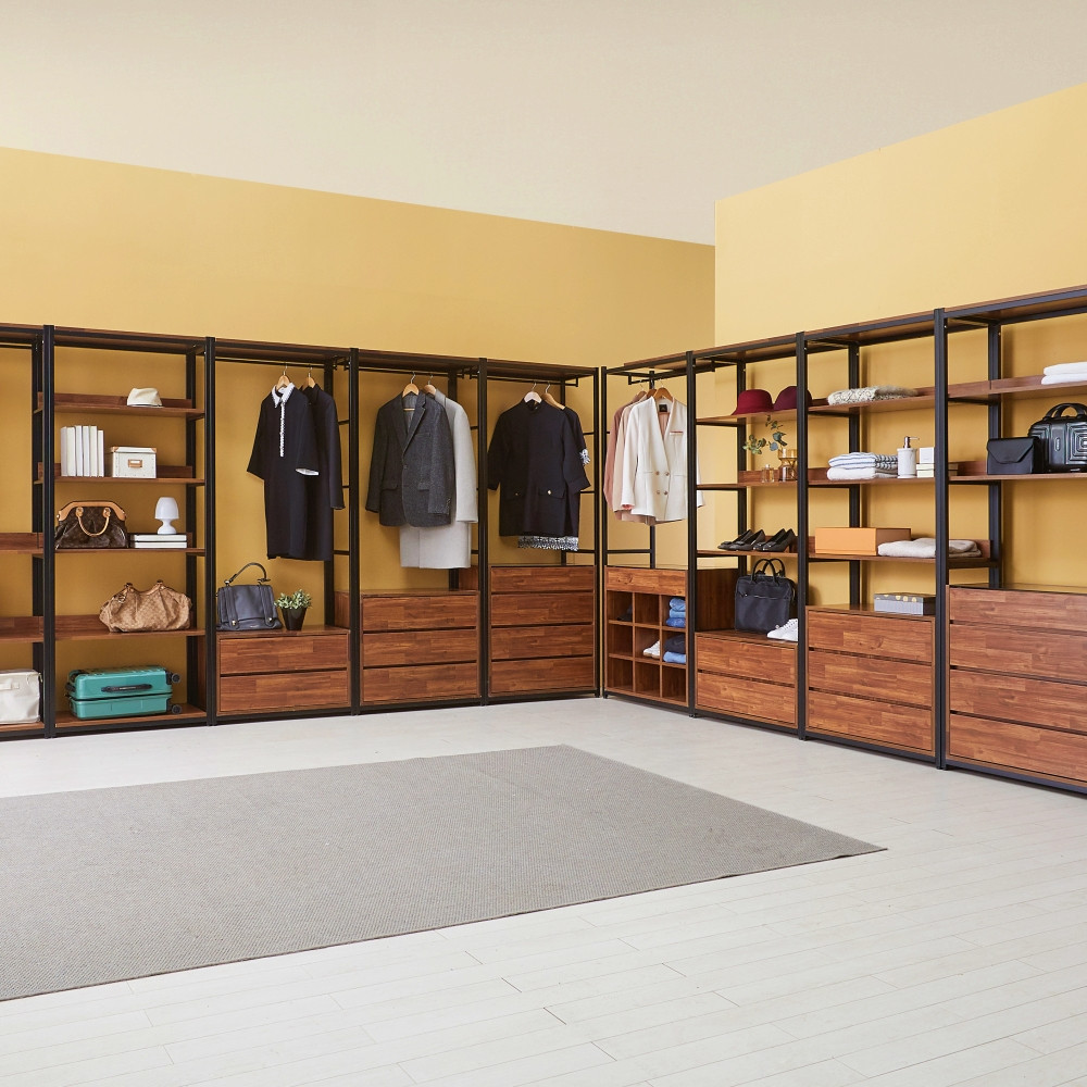 메시에 시스템행거 드레스룸행거 ㄱ자 모듈 악세사리장 311 - 상세 이미지 2