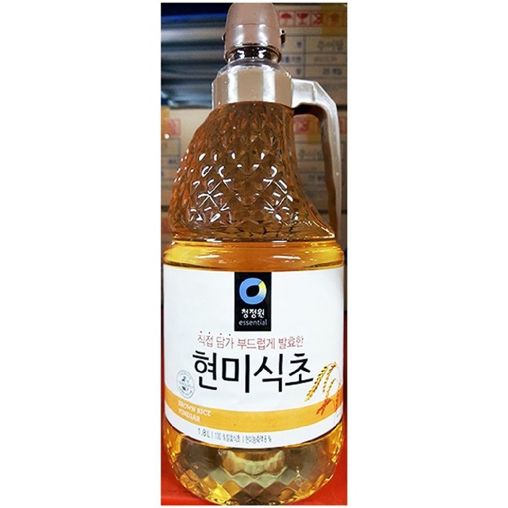 업소용 식당 식자재 재료 청정원 현미식초 대상 1.8L : 나무 나라