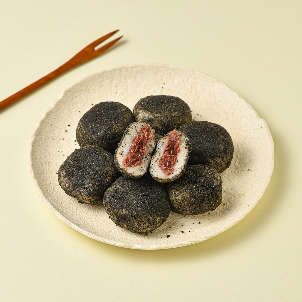 흑임자 호두찹쌀떡 1상자(50g x 8봉) - 상세 이미지 4