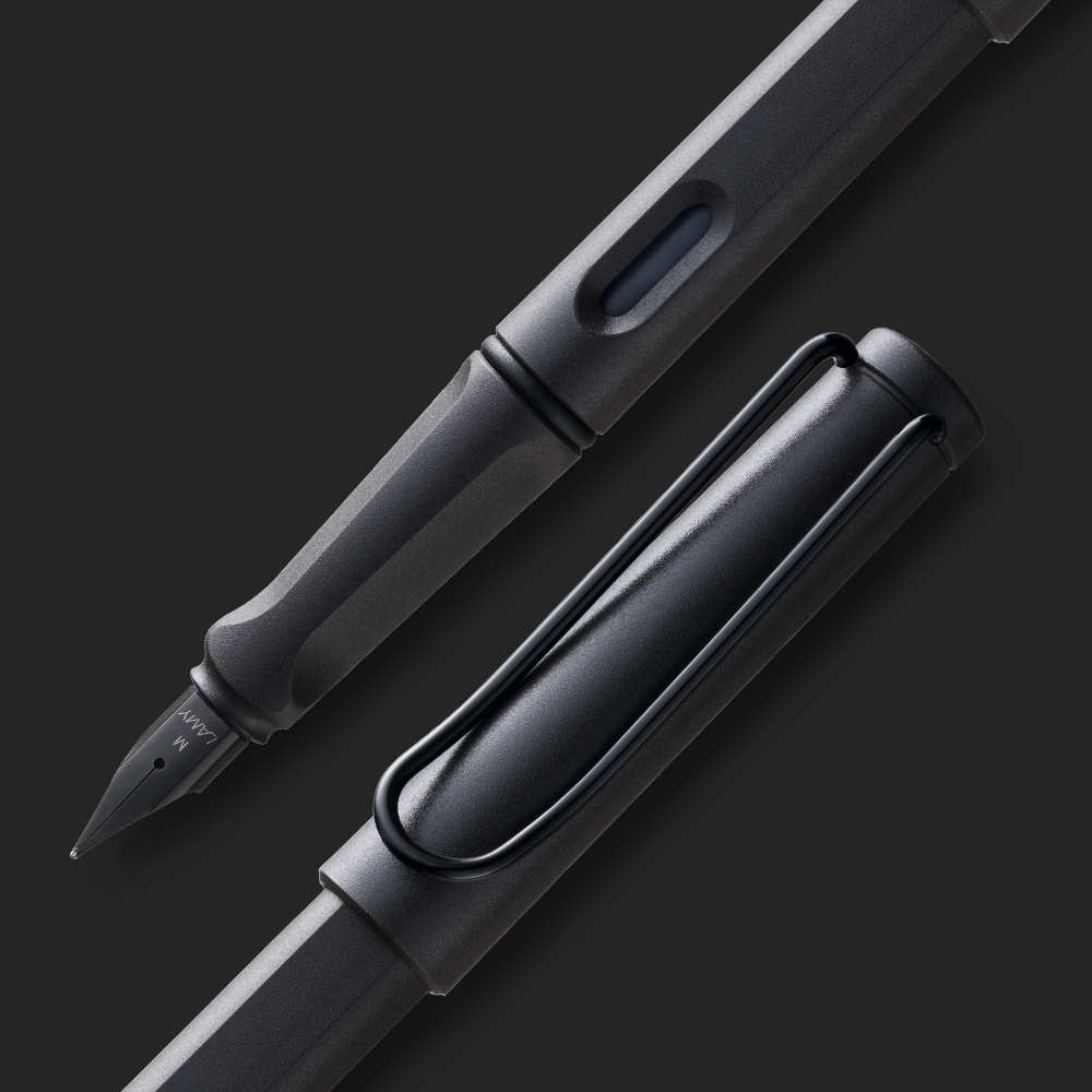 [LAMY] 라미 사파리 만년필 차콜블랙 F / LM017 F