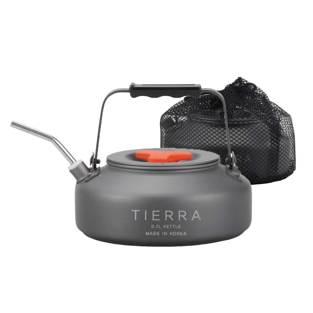 티에라 0.7L 주전자 캠핑 스파우트 1인용 핸드드립