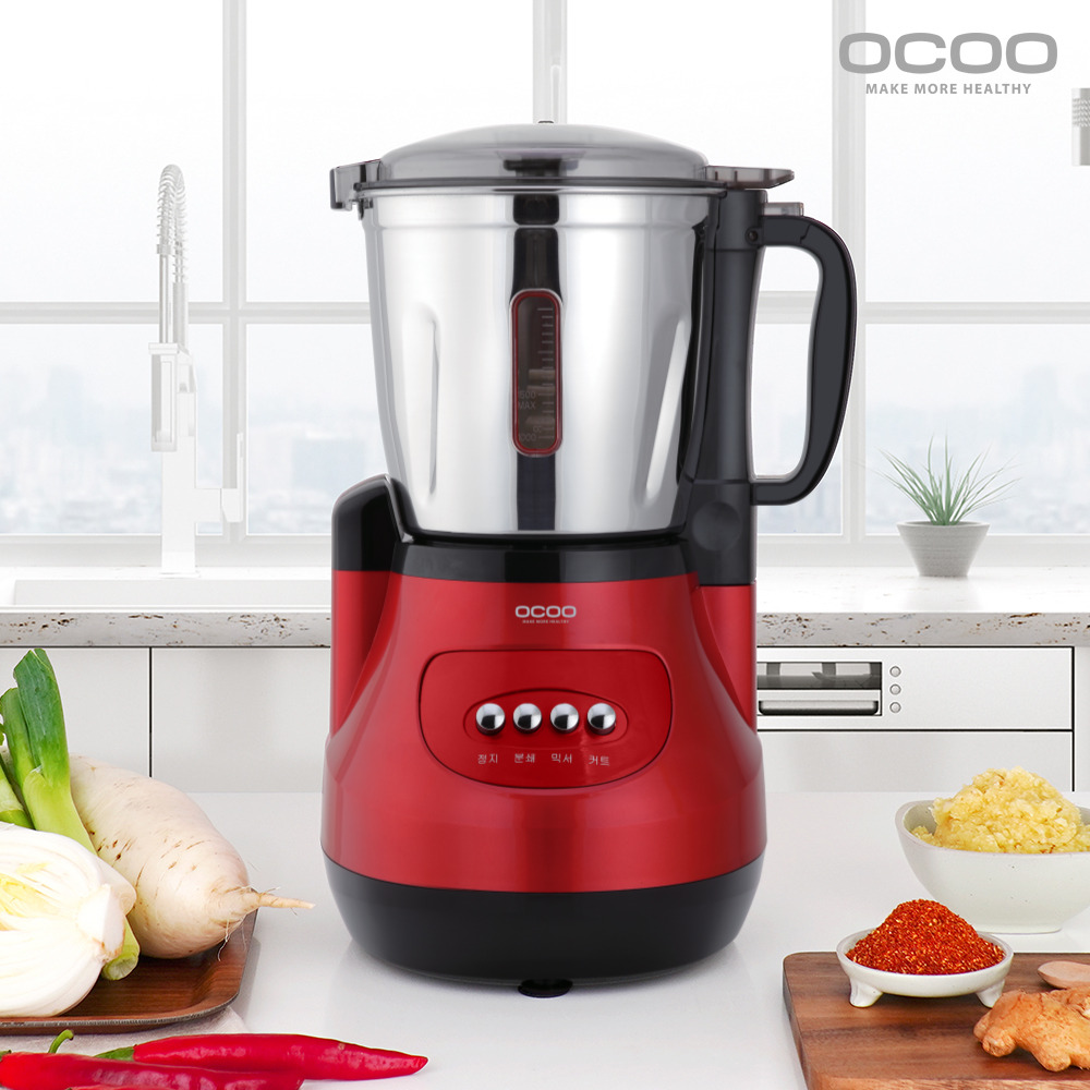 [국내생산 티타늄 칼날] 오쿠 국산 대형 믹서기 4L OCM-A2000 초강력 분쇄 믹서날