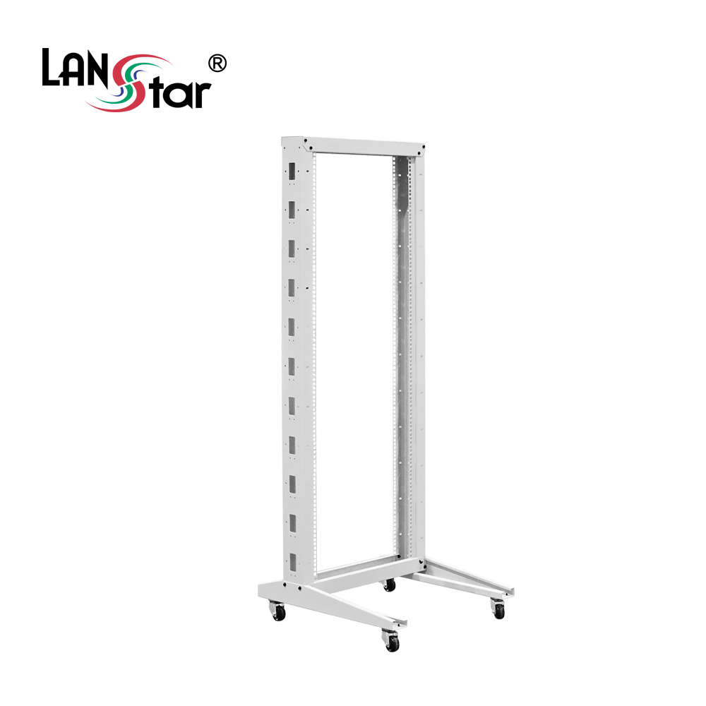 랜스타 오픈형 허브랙 19인치 랙케이스 통풍 과열방지 통신랙 (LS-1600HO) - 상세 이미지 4