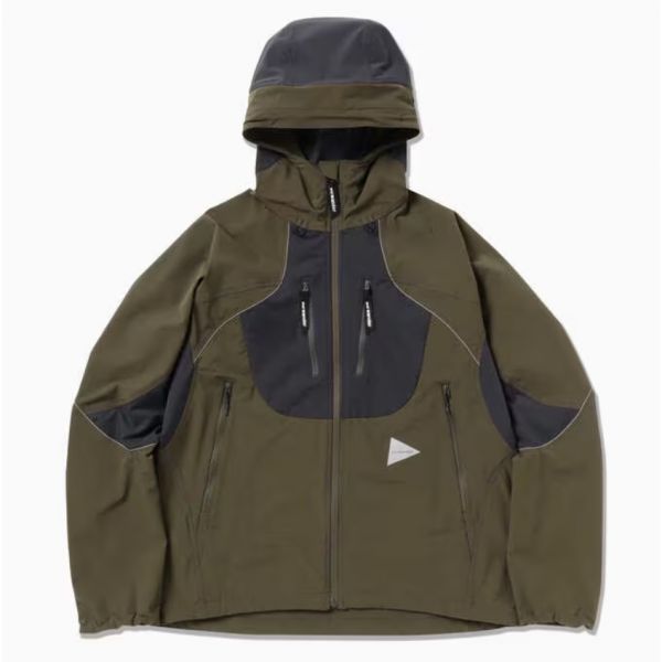 앤드원더 Trek Jacket 3 - Khaki 5744121107-180 트랙 자켓 : 직코골