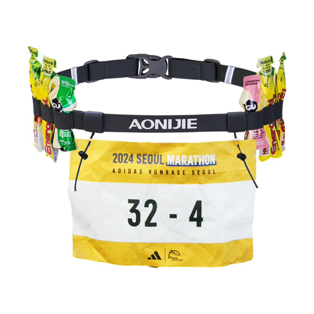 오니지 마라톤 배번 레이스 벨트 러닝 배번표 번호표 클라우드 AC76