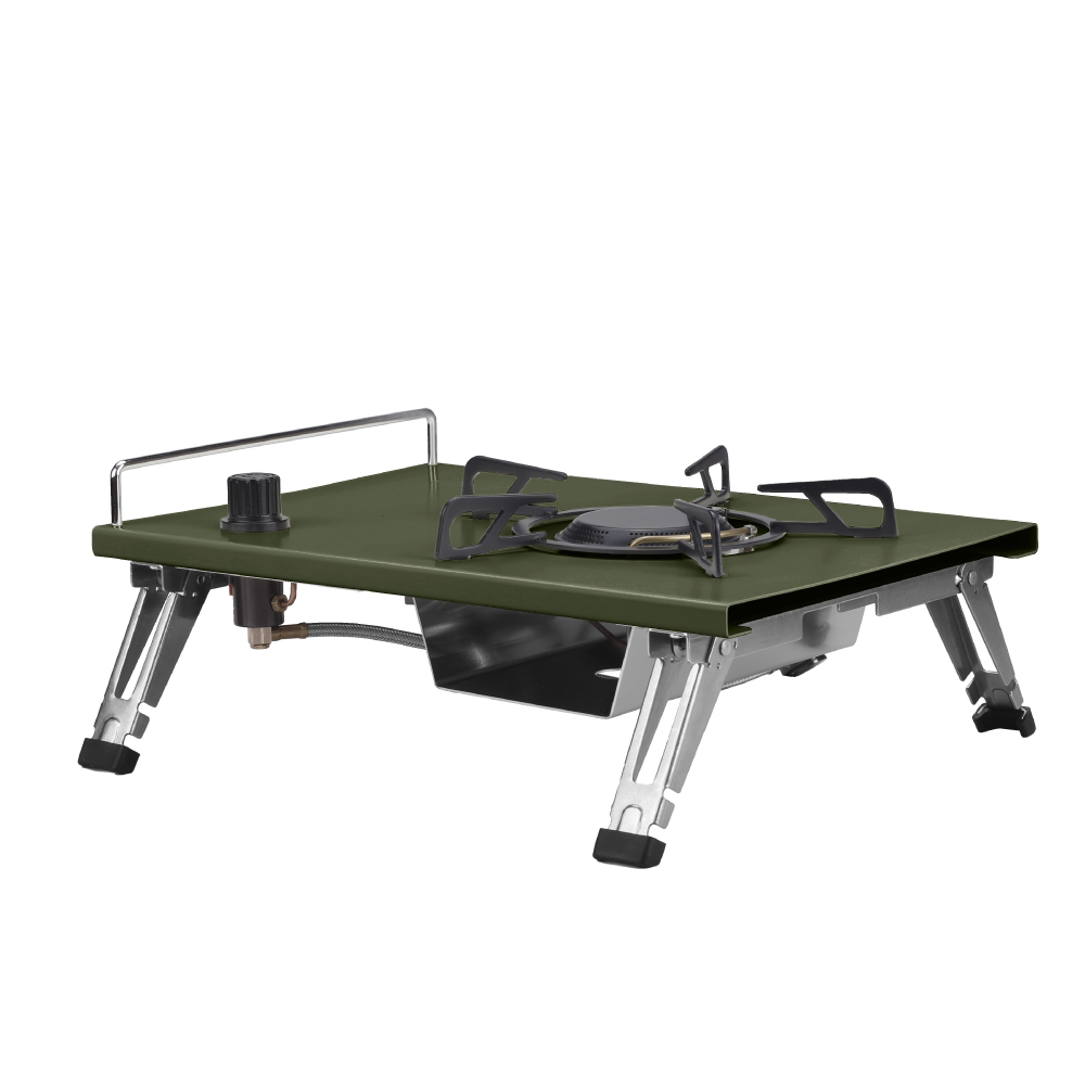 티에라 원 버너 플레이트 스토브 카키