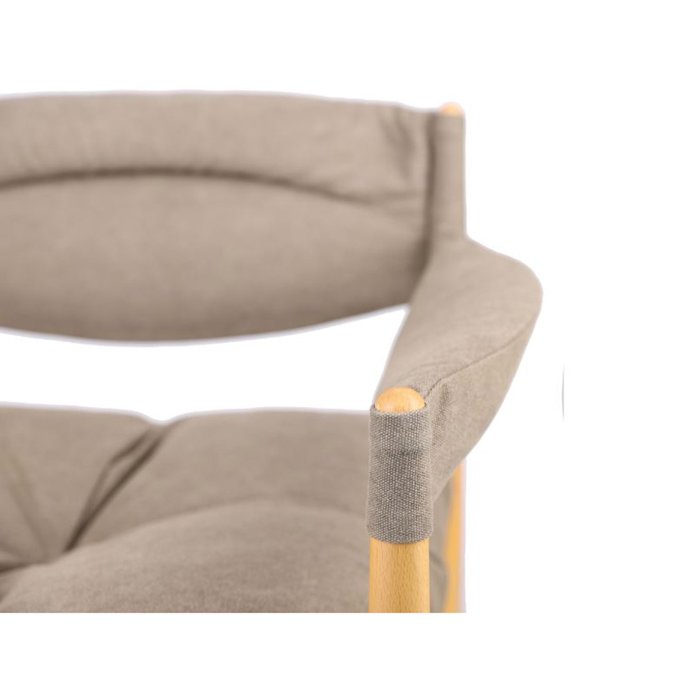 [우드/식탁용] 마이크로폼 카키 테이블 체어 Y3-16 - Khaki