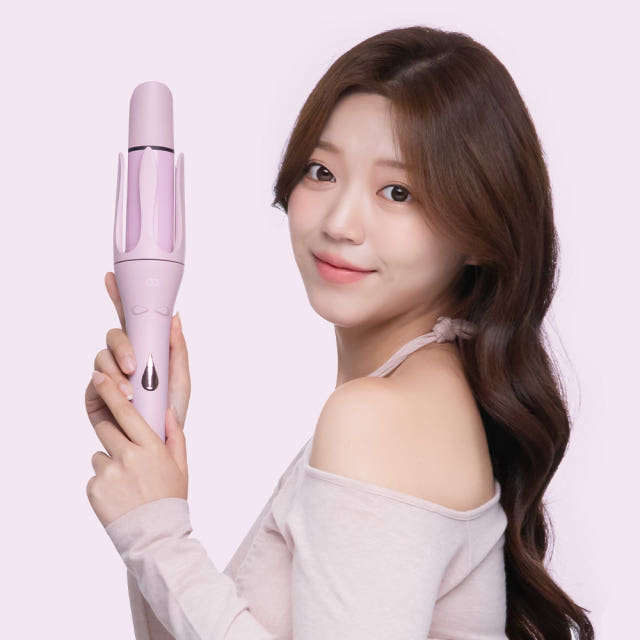 오아 오토 고데기 자동 회전 봉고데기 웨이브 아이롱 롤링 고대기 퍼플 — 나만의 특별한 여름 스타일, 손쉽게 완성하는 방법