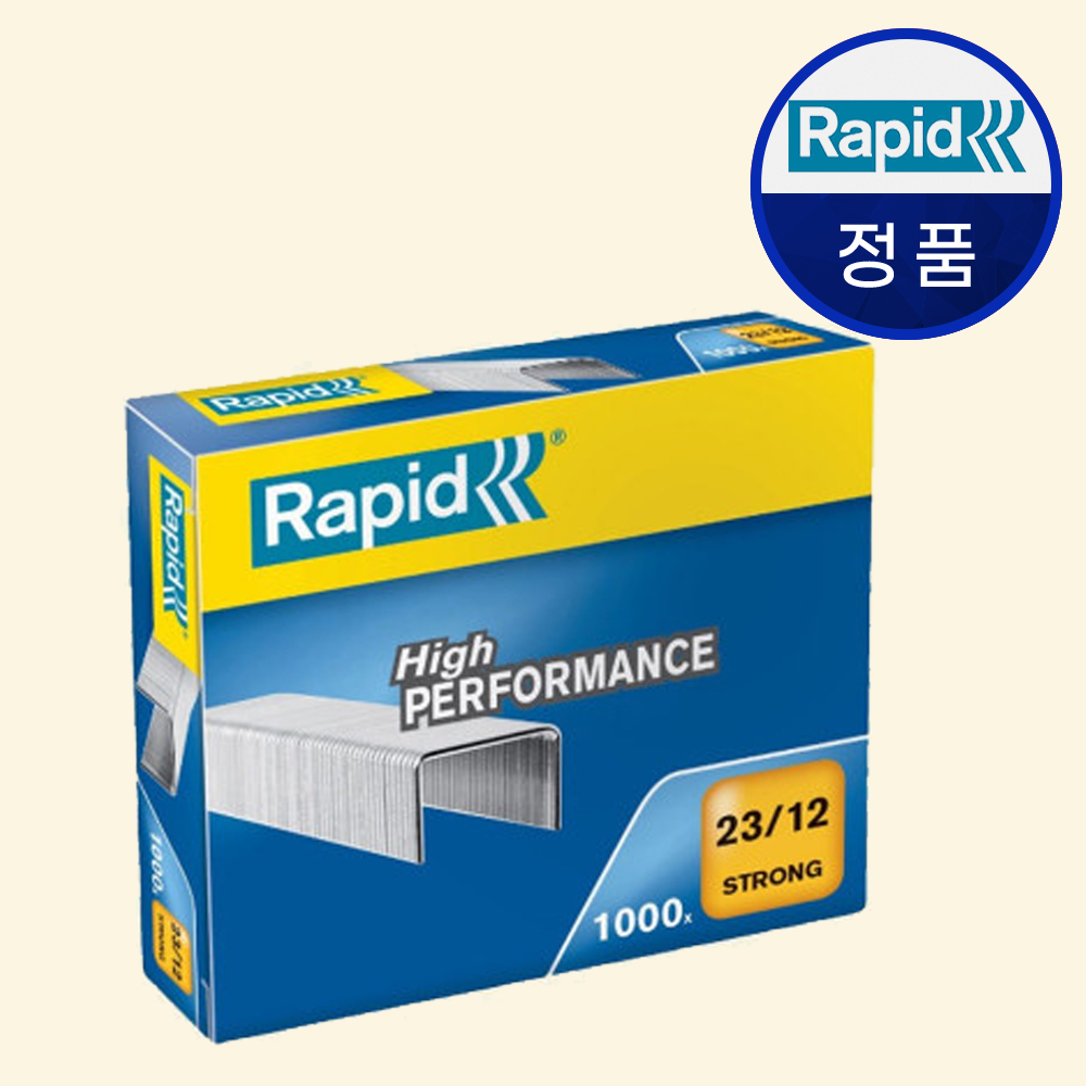라피드 23/12 스트롱 제본 스테플러심 제본심 1000pcs - 상품 이미지