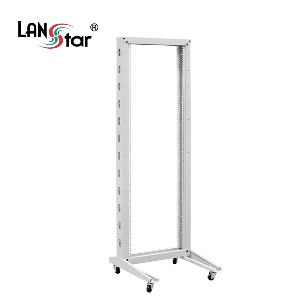 랜스타 오픈형 허브랙 19인치 랙케이스 통풍 과열방지 통신랙 (LS-1800HO) - 상세 이미지 4