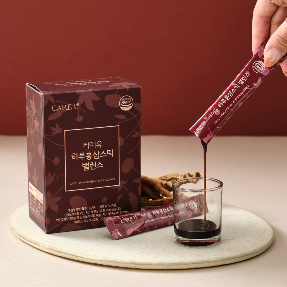 케어유 진한 진액 하루홍삼스틱 밸런스 10g X 30포
