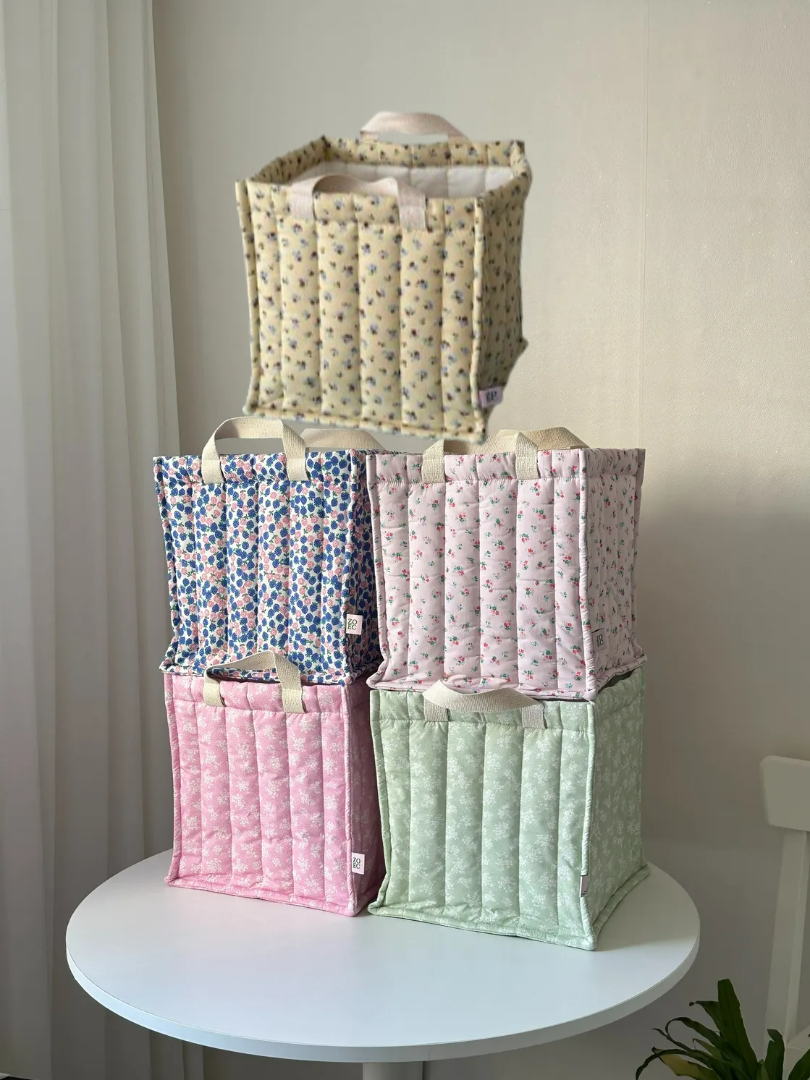 빅 몽실 패브릭 바구니 바스켓 장난감 펜트리 정리함 화분커버