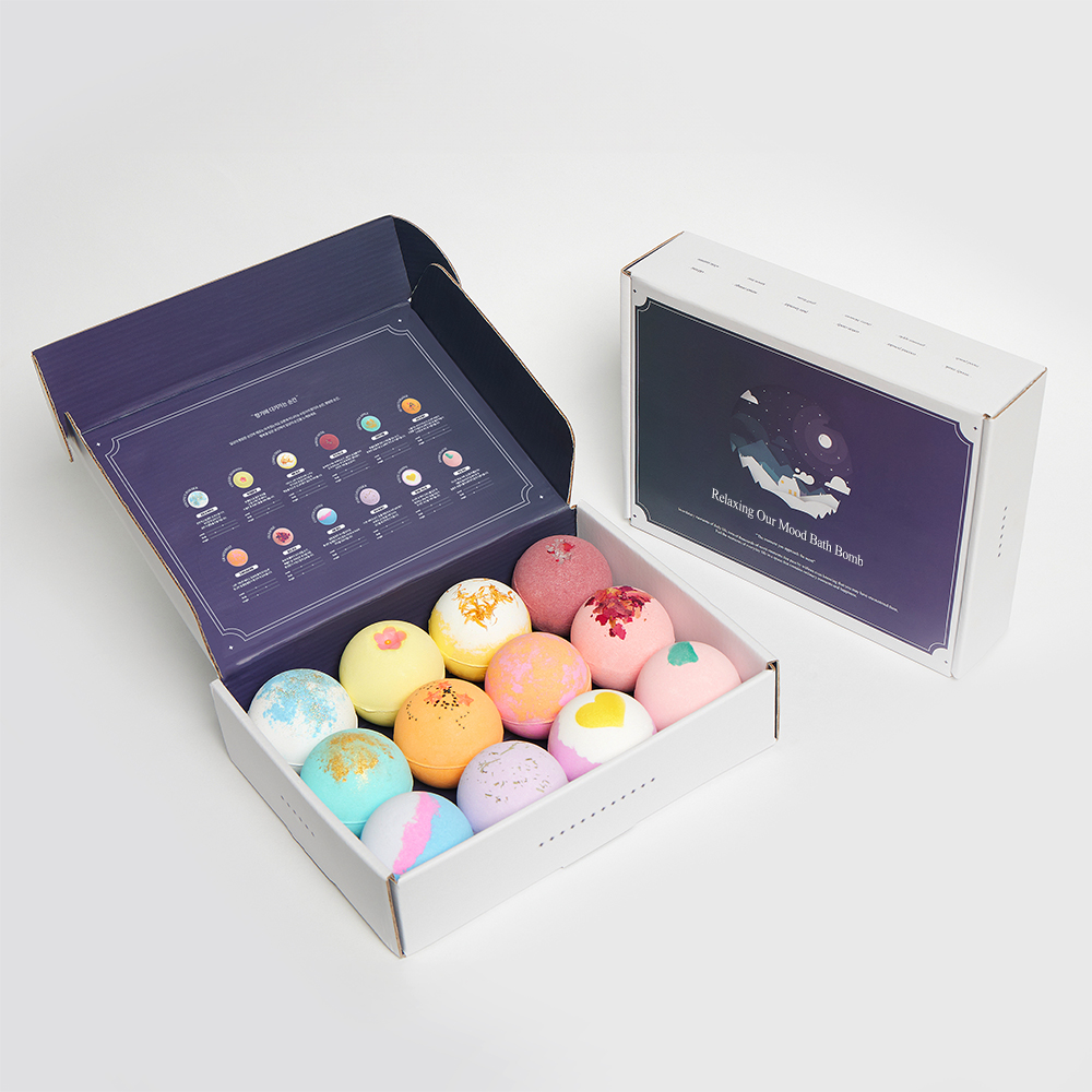 프레즈 배쓰밤 천연 입욕제 바스볼 버블바 120g x 12개 세트