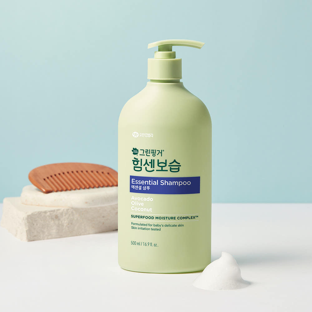 NEW 그린핑거 힘센보습 에센셜 샴푸 오렌지그린티향 500ml X 1EA 가격 비교 그린핑거 스토어 NEW 그린핑거 힘센보습 에센셜 샴푸 오렌지그린티향 500ml X 1EA