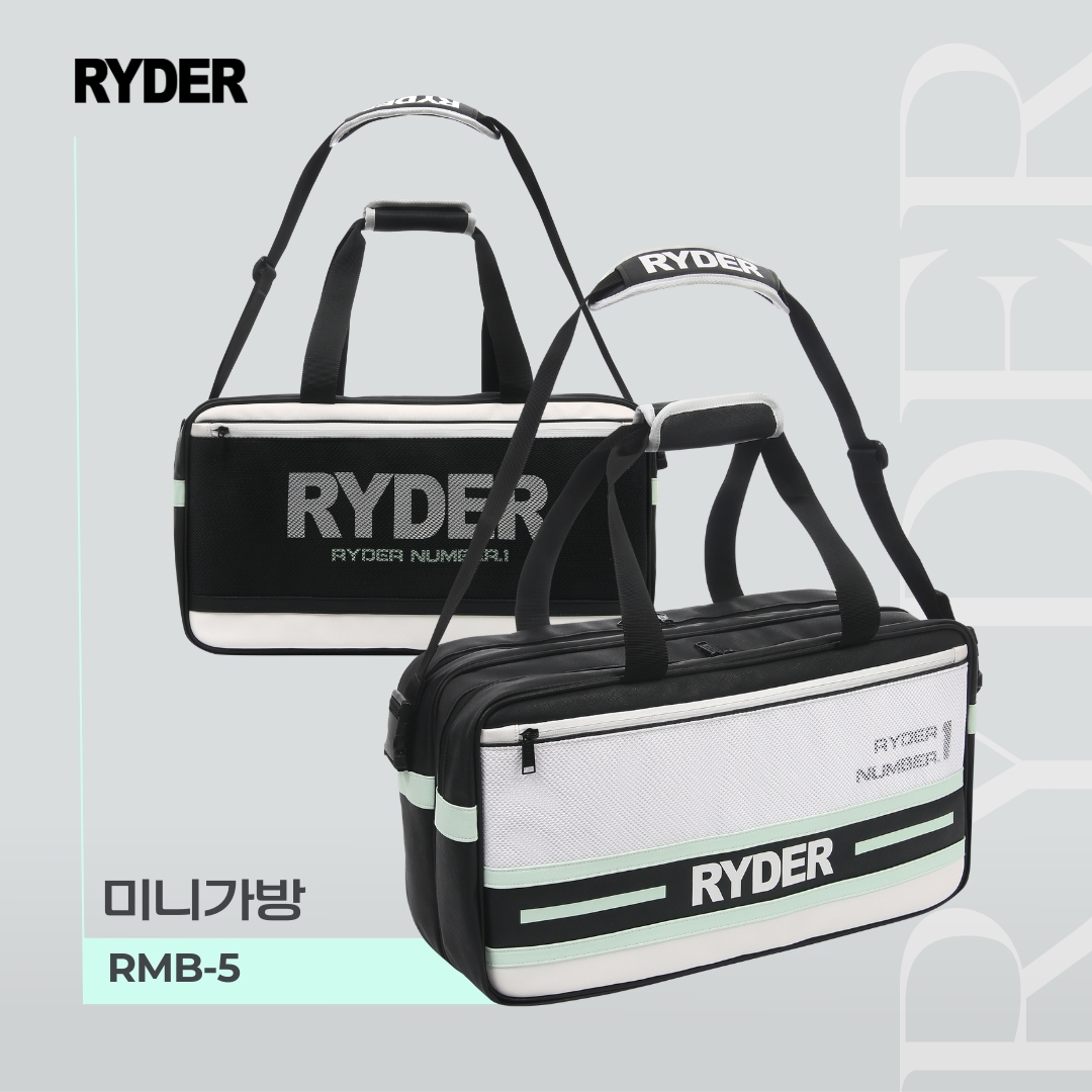 라이더 RYDER 2024RMB-5 배드민턴가방 미니가방 배드민턴 스쿼시 테니스 스포츠가방 - 상품 이미지
