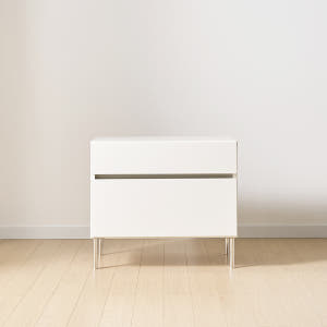 플로 협탁 500 (다리형) 화이트 솔직 후기 | 실제 배치 사진 포함 - 상품 이미지 3