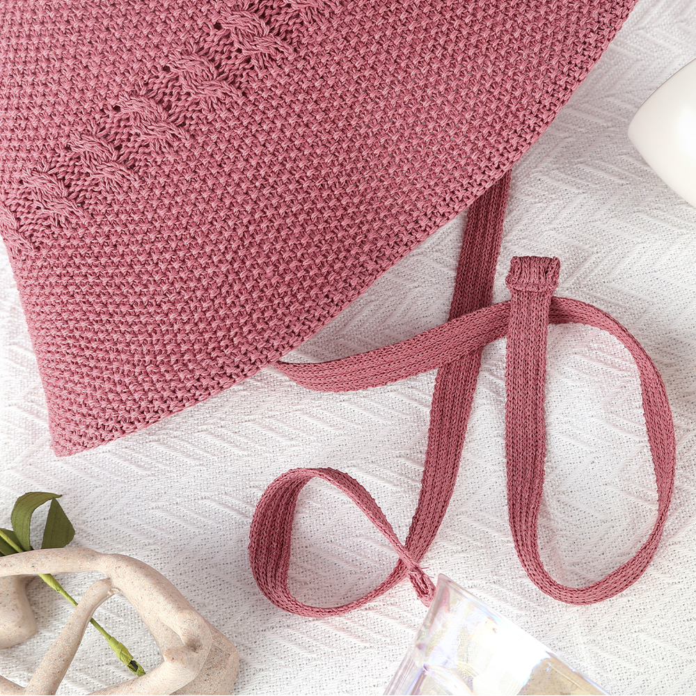 국내제작 시원한 여름 턱 끈 벙거지모자 뜨개 니트 지사모자 여성 버킷햇