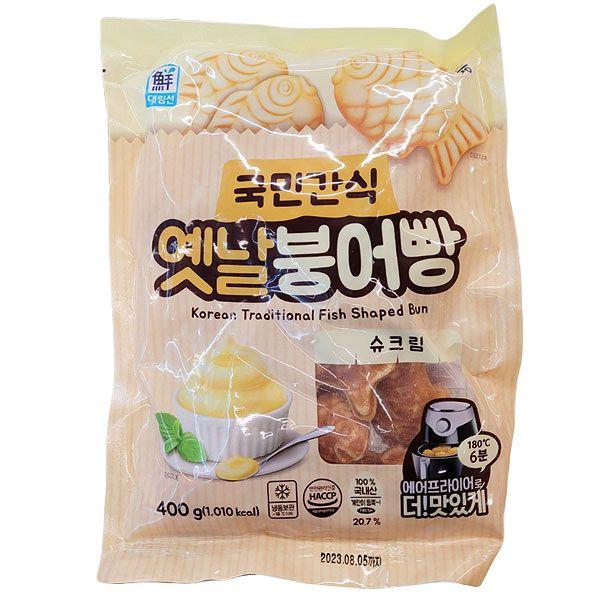 대림 국민간식 옛날 붕어빵 슈크림 400g x 1개 : 내일배송샵