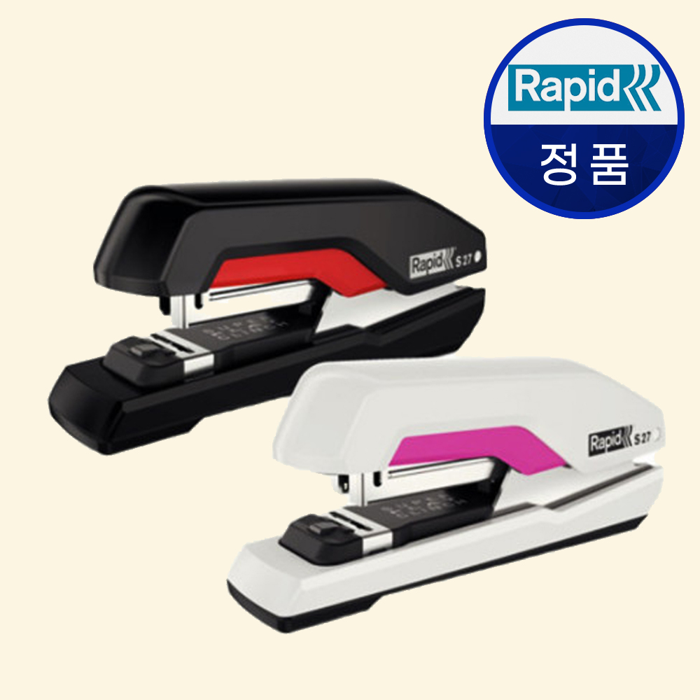 라피드 완전 평면 스테플러 S27 호치키스 스테이플러 호츠케츠 - 메인 이미지