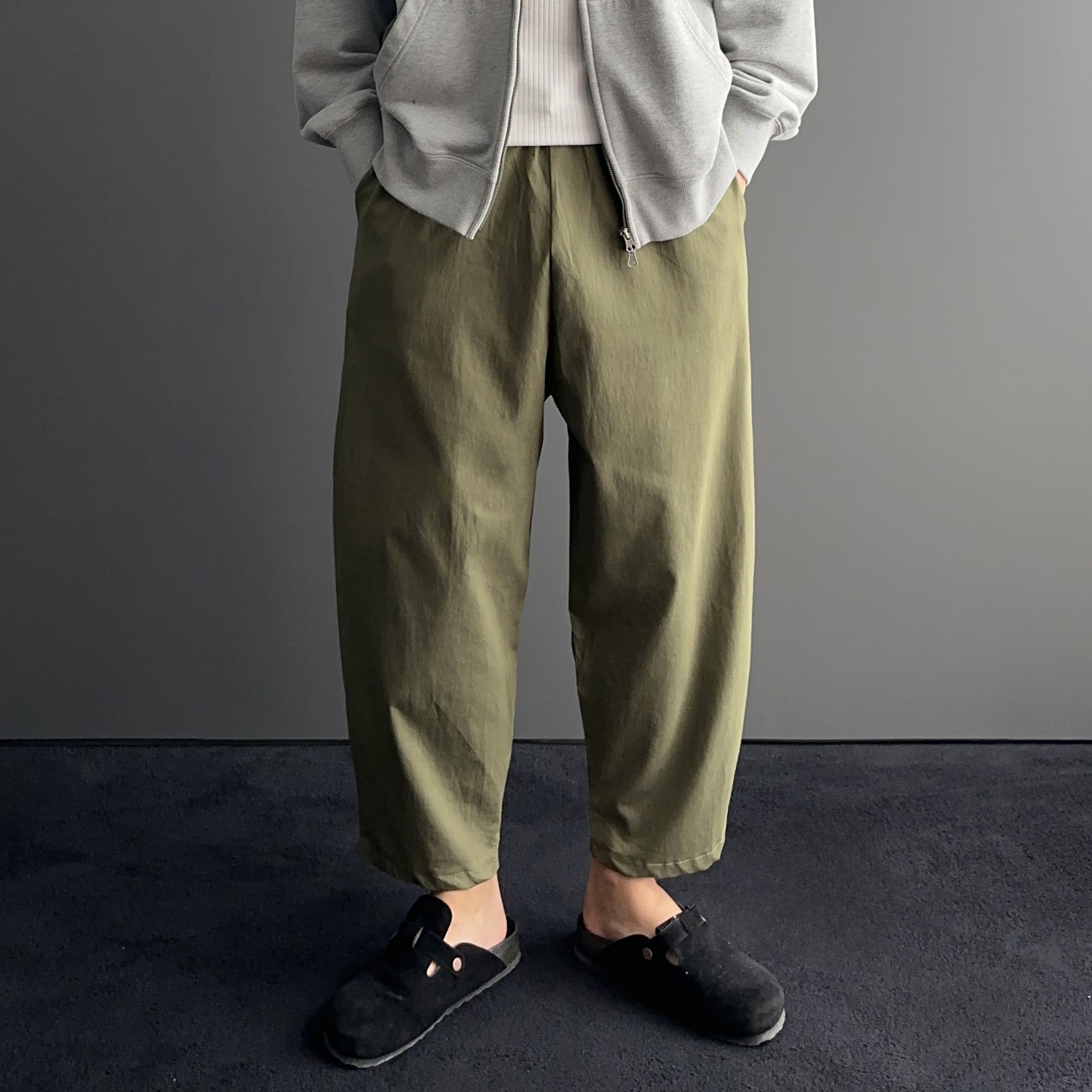 1+1 남자벌룬팬츠 배정남바지 남자항아리바지 - 상세 이미지 3