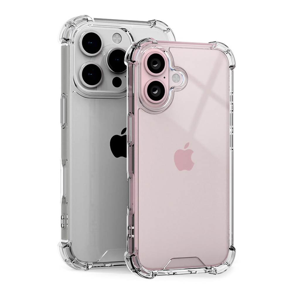 아이폰16프로 케이스 투명 젤하드 1.5T - 상세 이미지 2