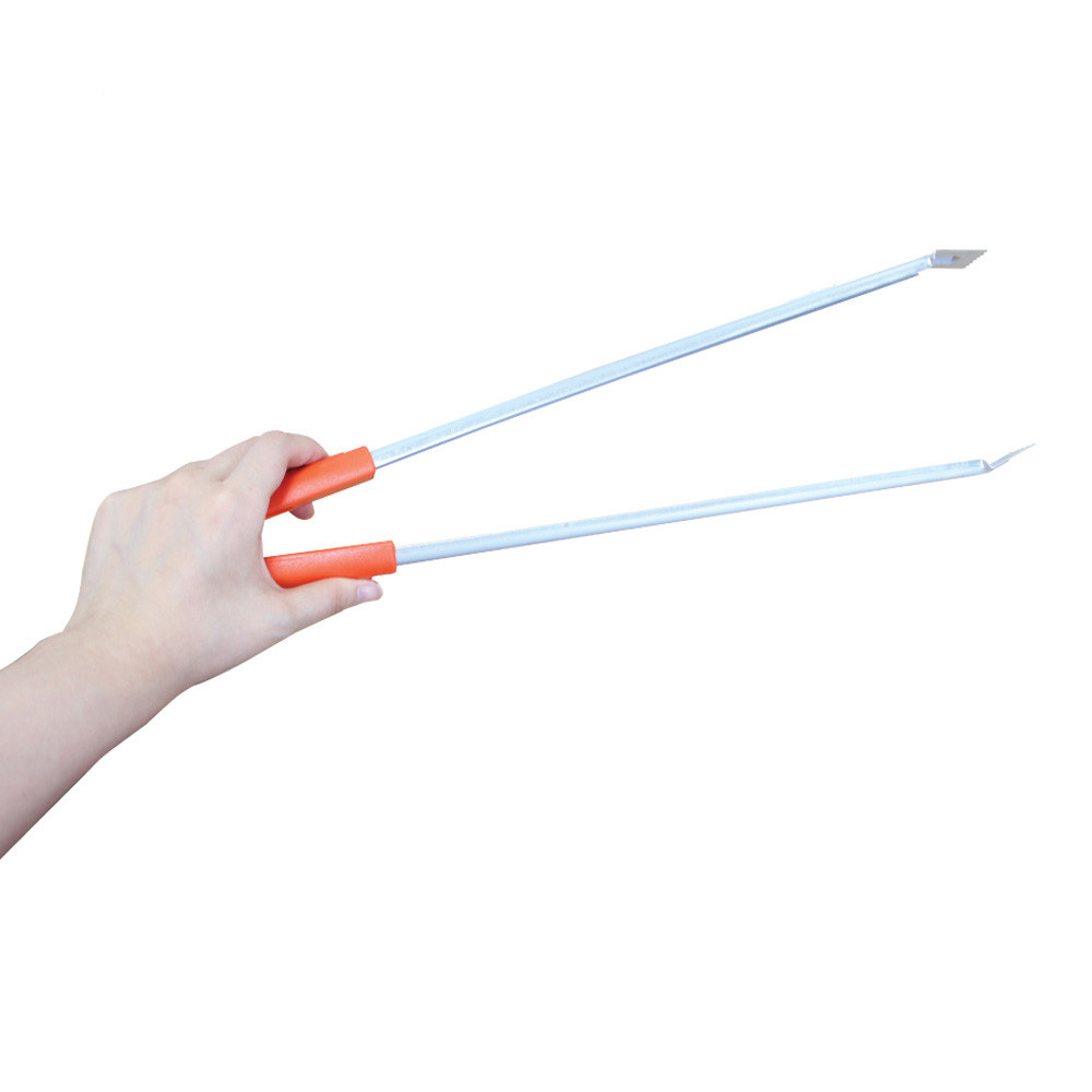 국산 청소용 집게 쓰레기 줍는 집게 긴 담배꽁초 밤 넝마 청소 집게 중 50cm 이미지 3