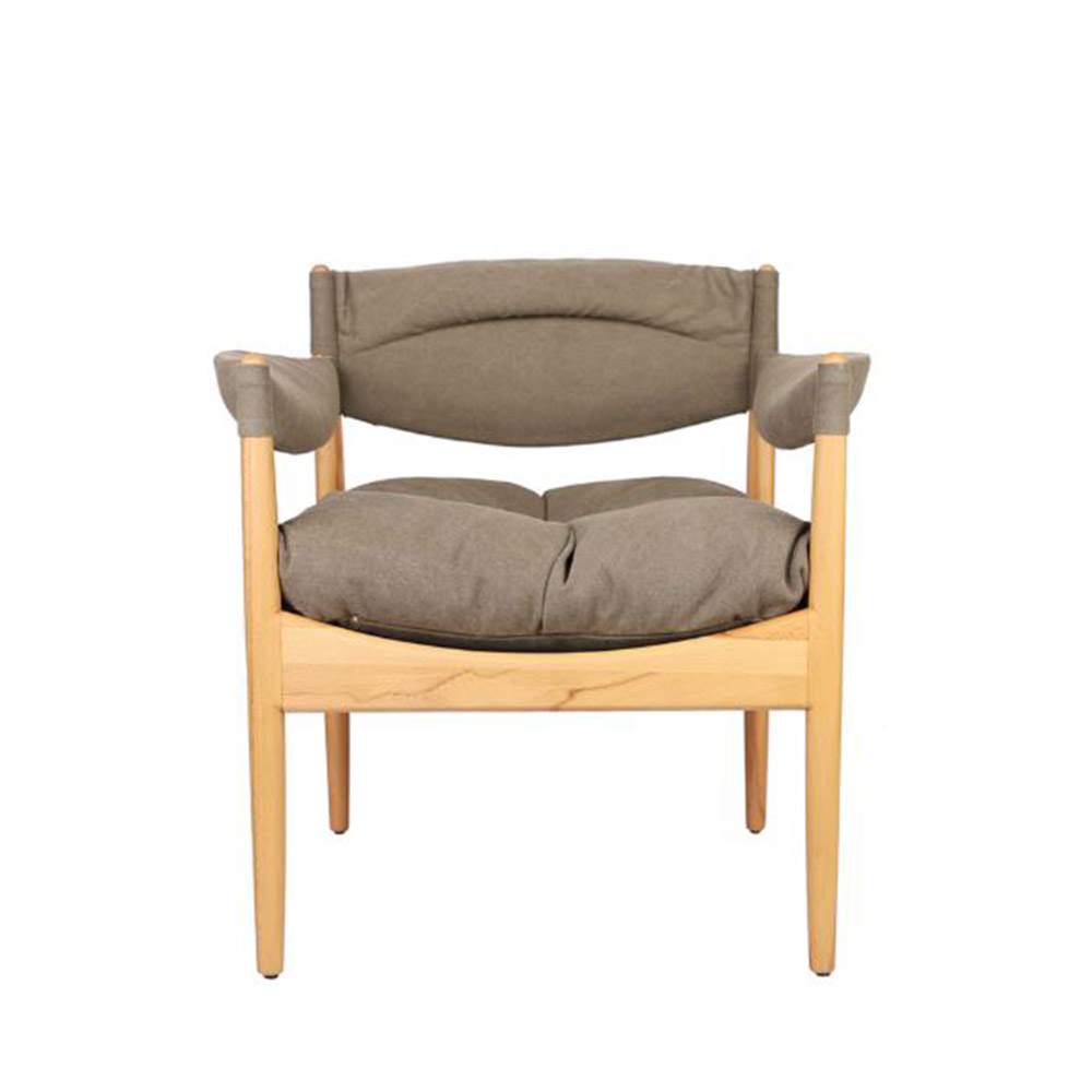 [우드/식탁용] 마이크로폼 카키 테이블 체어 Y3-16 - Khaki