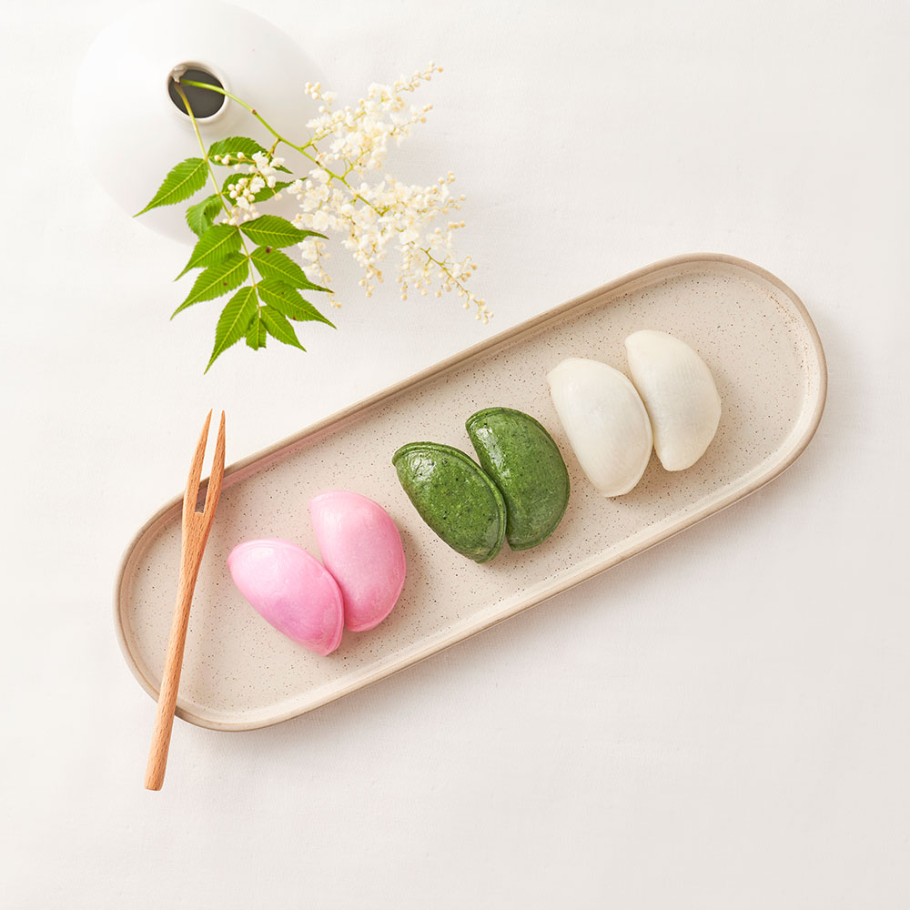 바람떡 1kg 국내산쌀 반달떡 달떡 - 상품 이미지