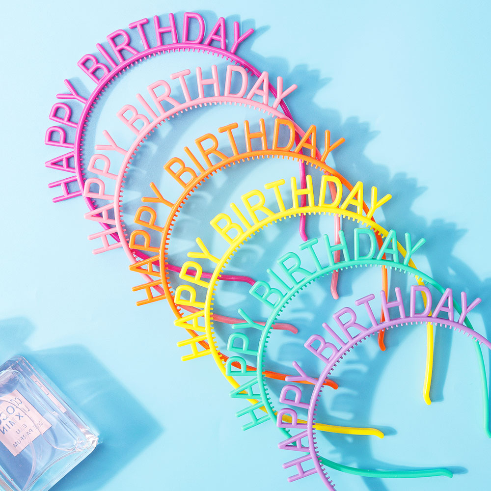 스토리빙 해피벌스데이 레터링 생일 파티 머리띠 제품 이미지