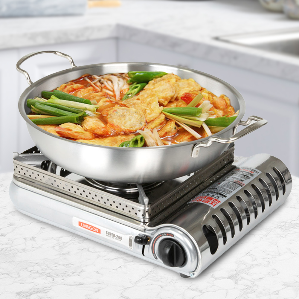 키친아트 IH 올스테인레스 스뎅 전골 냄비 모든열원 사용가능